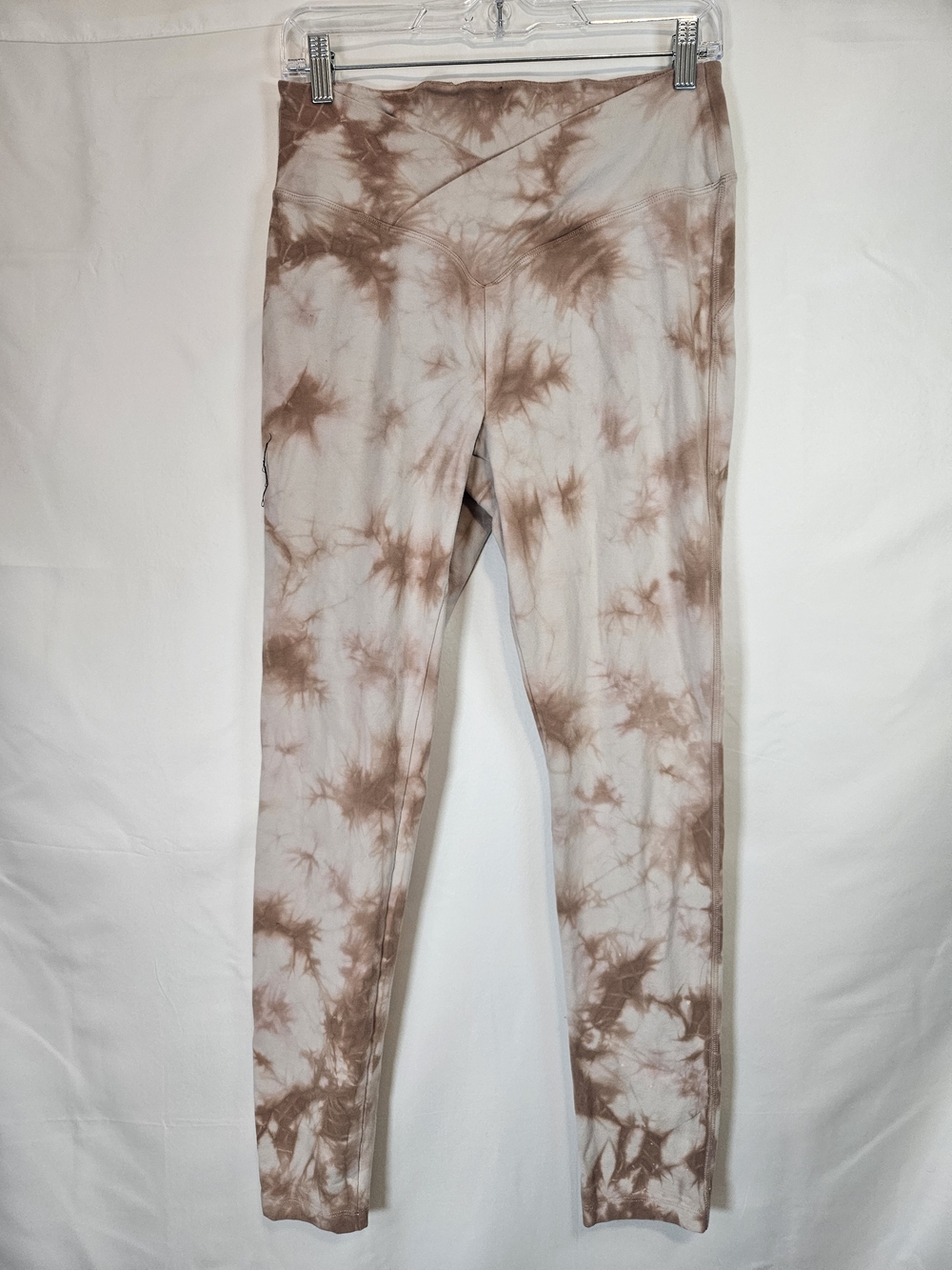 PINK Victoria's Secret Kids Tie-Dye Leggings - Brown & Cream